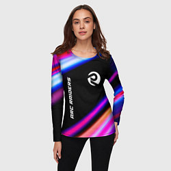 Лонгслив женский ARC Raiders speed game lights, цвет: 3D-принт — фото 2