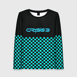 Женский лонгслив Crysis logo crytek