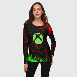 Лонгслив женский Xbox game studio, цвет: 3D-принт — фото 2