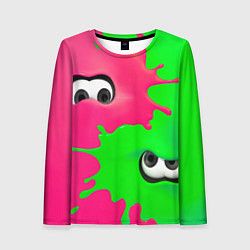 Лонгслив женский Глаза монстров, цвет: 3D-принт