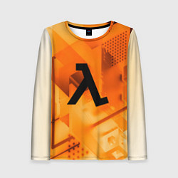 Женский лонгслив Half life rusty steel