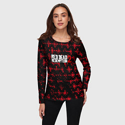 Лонгслив женский Red dead redemption x farcry pattern, цвет: 3D-принт — фото 2