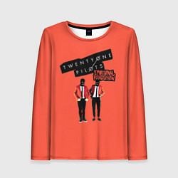 Лонгслив женский Twenty one pilots emotional roadshow, цвет: 3D-принт