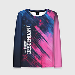 Лонгслив женский The First Descendant - Texture, цвет: 3D-принт