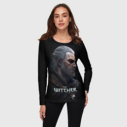 Лонгслив женский The Witcher poster, цвет: 3D-принт — фото 2