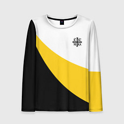 Женский лонгслив Сокрушу пред ним врагов его малая черная Ника 2 Ни