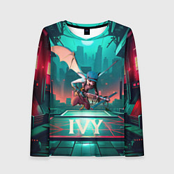 Лонгслив женский Плющ Deadlock, цвет: 3D-принт