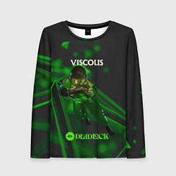 Лонгслив женский Viscous Deadlock, цвет: 3D-принт