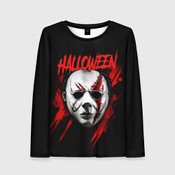 Лонгслив женский Halloween Michael Myers, цвет: 3D-принт