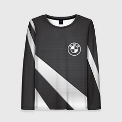 Лонгслив женский BMW sport line geometry steel, цвет: 3D-принт