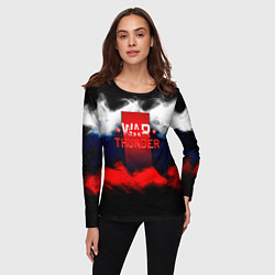 Лонгслив женский Wartunder Russia краски, цвет: 3D-принт — фото 2