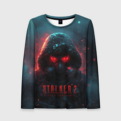 Лонгслив женский Stalker 2 аномальная зона, цвет: 3D-принт