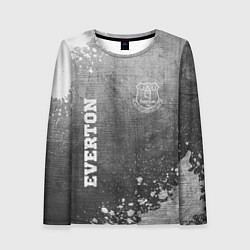 Лонгслив женский Everton - grey gradient вертикально, цвет: 3D-принт