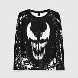 Женский лонгслив Venom logo