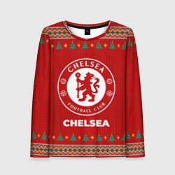 Лонгслив женский Chelsea new year, цвет: 3D-принт