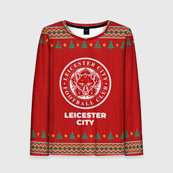 Лонгслив женский Leicester City new year, цвет: 3D-принт