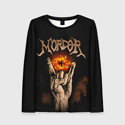 Женский лонгслив Рок Мордор