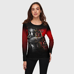 Лонгслив женский Ассасинс Крид Тени, цвет: 3D-принт — фото 2