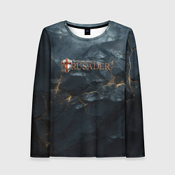 Лонгслив женский Stronghold сrusader крестовый шторм, цвет: 3D-принт