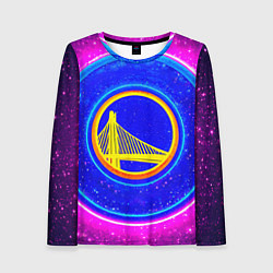 Женский лонгслив Голден Стэйт Уорриорз звездный