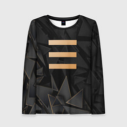 Лонгслив женский OneRepublic golden poly, цвет: 3D-принт