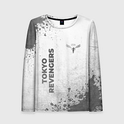 Лонгслив женский Tokyo Revengers - white gradient вертикально, цвет: 3D-принт