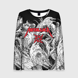 Лонгслив женский Metallica - rats and crows, цвет: 3D-принт