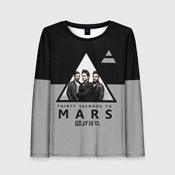 Женский лонгслив 30 Seconds to Mars - poster