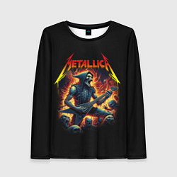 Женский лонгслив Metallica - James Alan Hatfield