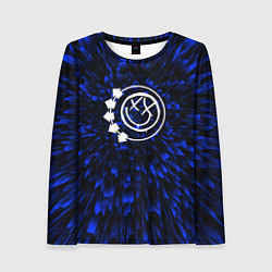 Лонгслив женский Blink 182 blue energy, цвет: 3D-принт