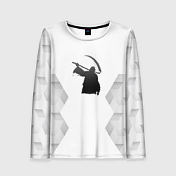 Лонгслив женский Children of Bodom white poly, цвет: 3D-принт