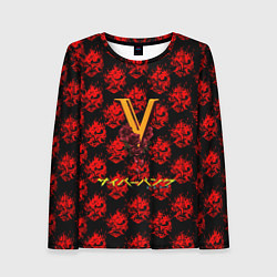 Женский лонгслив Samurai cyberpunk