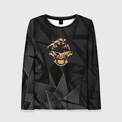 Лонгслив женский Goblin Slayer golden poly, цвет: 3D-принт