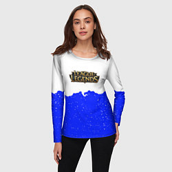 Лонгслив женский League of Legends ночь, цвет: 3D-принт — фото 2