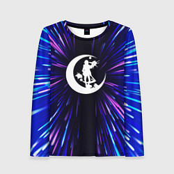 Лонгслив женский Angels of Death neon energy, цвет: 3D-принт