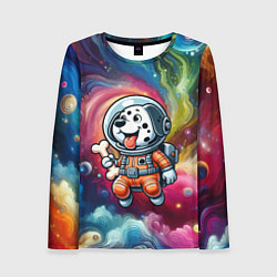 Женский лонгслив Funny dalmatian puppy - ai art