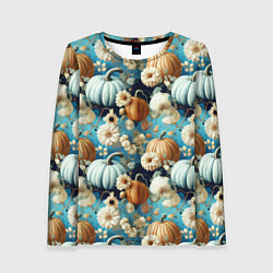 Женский лонгслив Маленькие тыковки