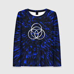 Лонгслив женский Elden Ring blue energy, цвет: 3D-принт