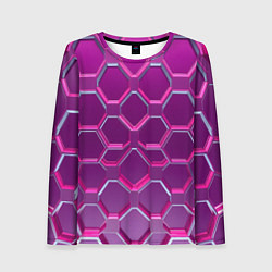 Женский лонгслив Розовый бронежилет