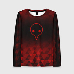 Женский лонгслив Evangelion red poly