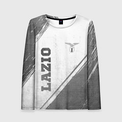 Женский лонгслив Lazio - white gradient вертикально