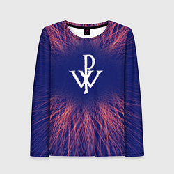 Женский лонгслив Powerwolf red energy