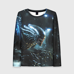 Лонгслив женский Чужой космос, цвет: 3D-принт