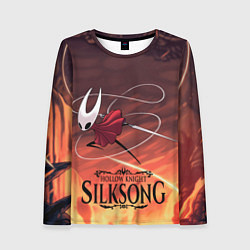 Лонгслив женский Герой Hollow knight silksong, цвет: 3D-принт