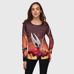 Лонгслив женский Полый рыцарь Hollow knight silksong, цвет: 3D-принт — фото 2