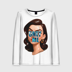 Лонгслив женский Only Me, цвет: 3D-принт
