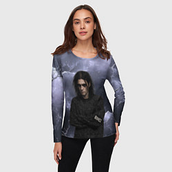 Лонгслив женский Bones в образе психа, цвет: 3D-принт — фото 2