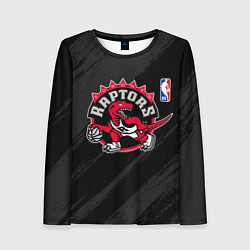 Лонгслив женский Toronto Raptors - NBA team, цвет: 3D-принт