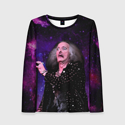 Лонгслив женский Бобби Либлинг - Рокер с выпученными глазами, цвет: 3D-принт