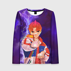Лонгслив женский Дандадан - Джиджи, цвет: 3D-принт
